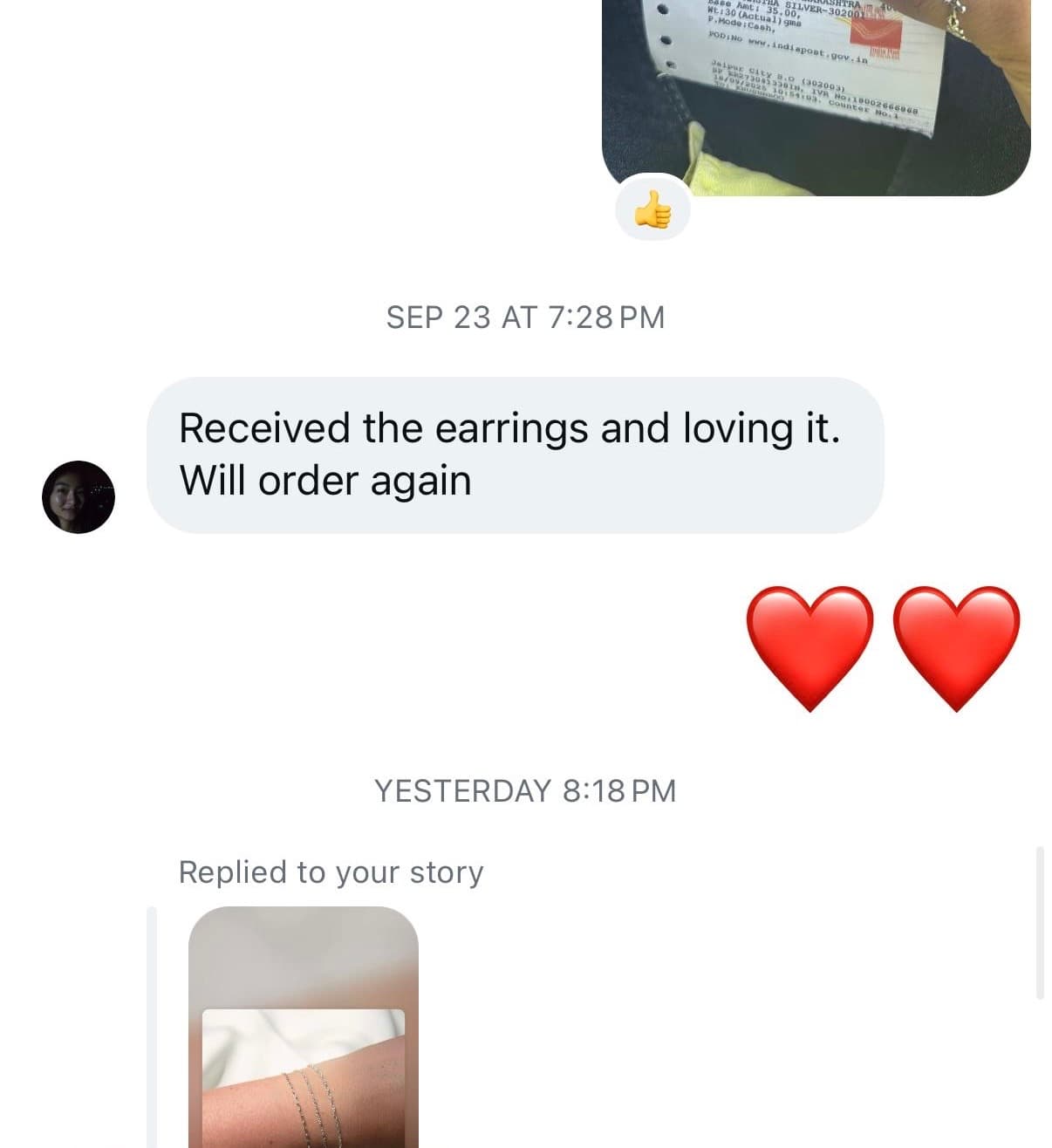Instagram review screenshot